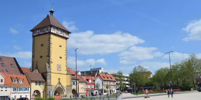 Blick auf Reutlingen