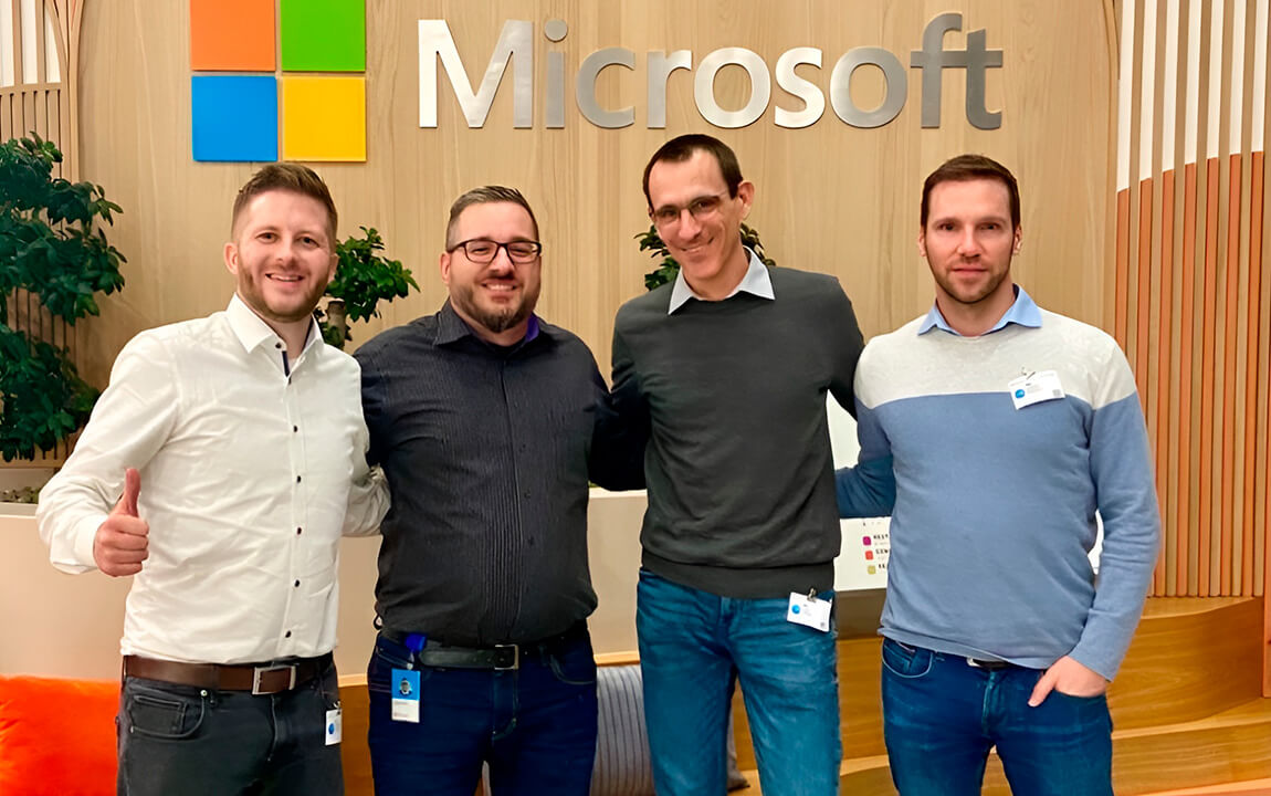 Almato Employees at Microsoft Event