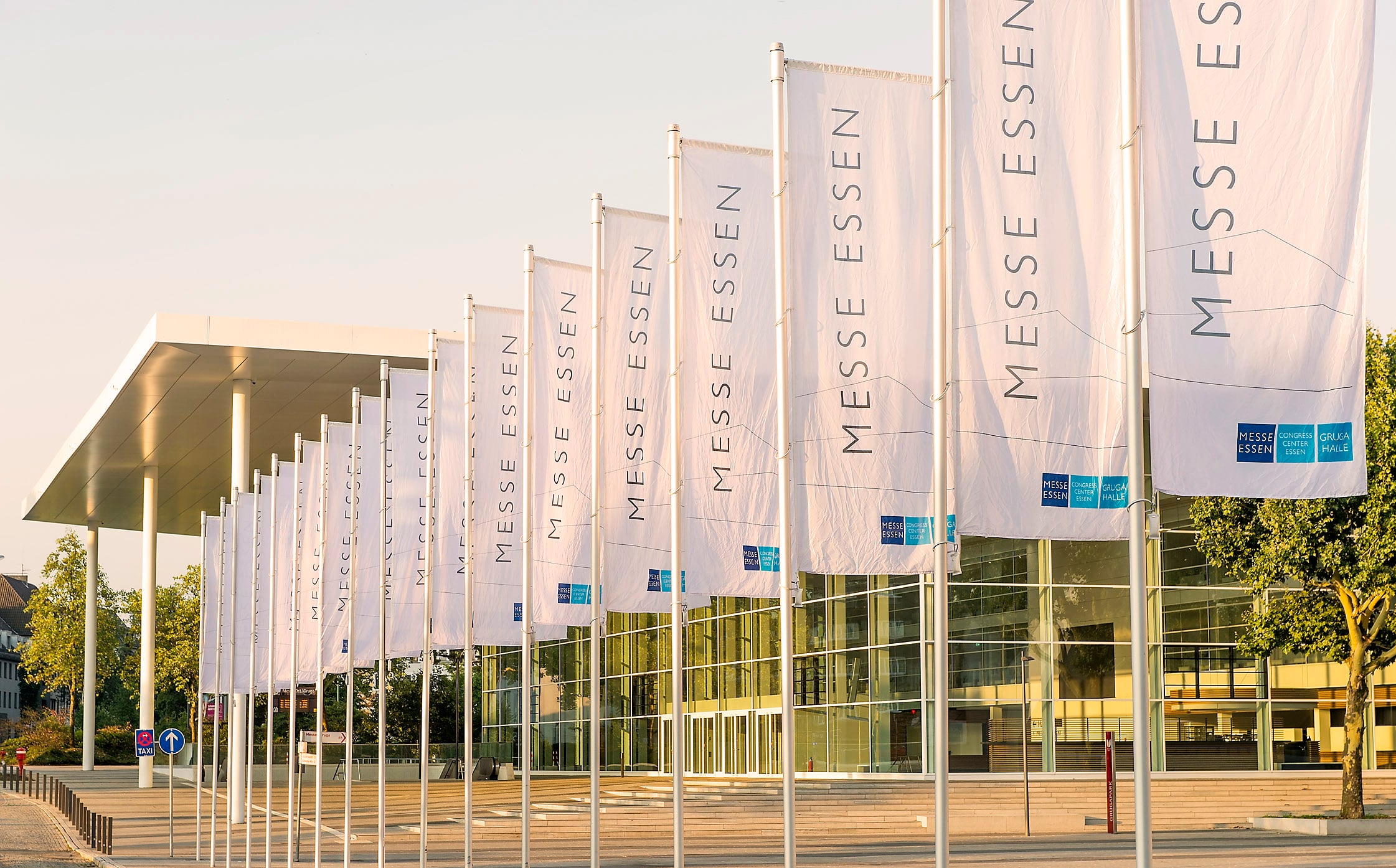 Messe Essen Flaggen